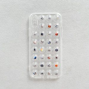 Space Planet Themed Bubble Wrap iPhone X/XS  Phone Case